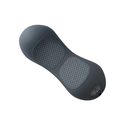 Back Halo Max heated lumbar cushion with three heat levels and built-in massage